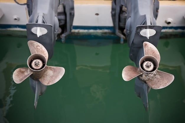 A detailed cross-section of a fish-friendly turbine, showcasing the smooth, curved blades and wide water passages designed to minimize injury to fish. The diagram should indicate water flow and potential fish paths.