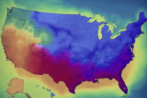 A map of the US coastline highlighting potential wave energy hotspots. Specific areas along the Pacific Northwest and the Atlantic coast are marked, indicating regions with high wave energy potential. A brief legend indicates the scale of energy potential.