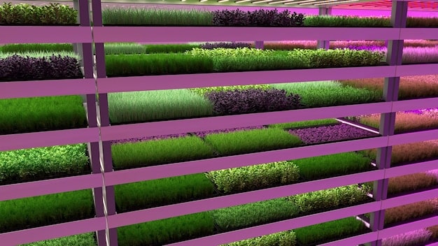 Vertical Farms: Revolutionizing US Agriculture with 30% Yield Boost