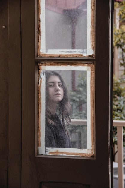 A split image showcasing a homeowner experiencing discomfort near an old, drafty window on one side, and a homeowner enjoying a comfortable temperature near a new, energy-efficient window on the other side. The image should visually represent the difference in comfort levels.