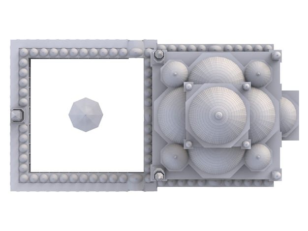 A detailed cutaway diagram of a Small Modular Reactor (SMR), highlighting its internal components such as the reactor core, coolant system, steam generator, and control rods. The diagram should clearly label each component and illustrate how they function together to produce energy. The design should look modern and efficient, showcasing the innovative aspects of SMR technology.