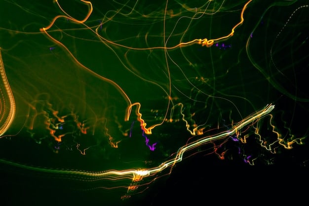 A visual representation of a smart grid, showing the flow of energy and data between power plants, substations, and consumers. Highlight AI algorithms optimizing energy distribution in real-time.